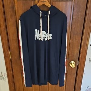 Men's XXL Hooded Lounge Shirt Sleepwear